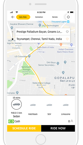 White-label-taxi-app-development